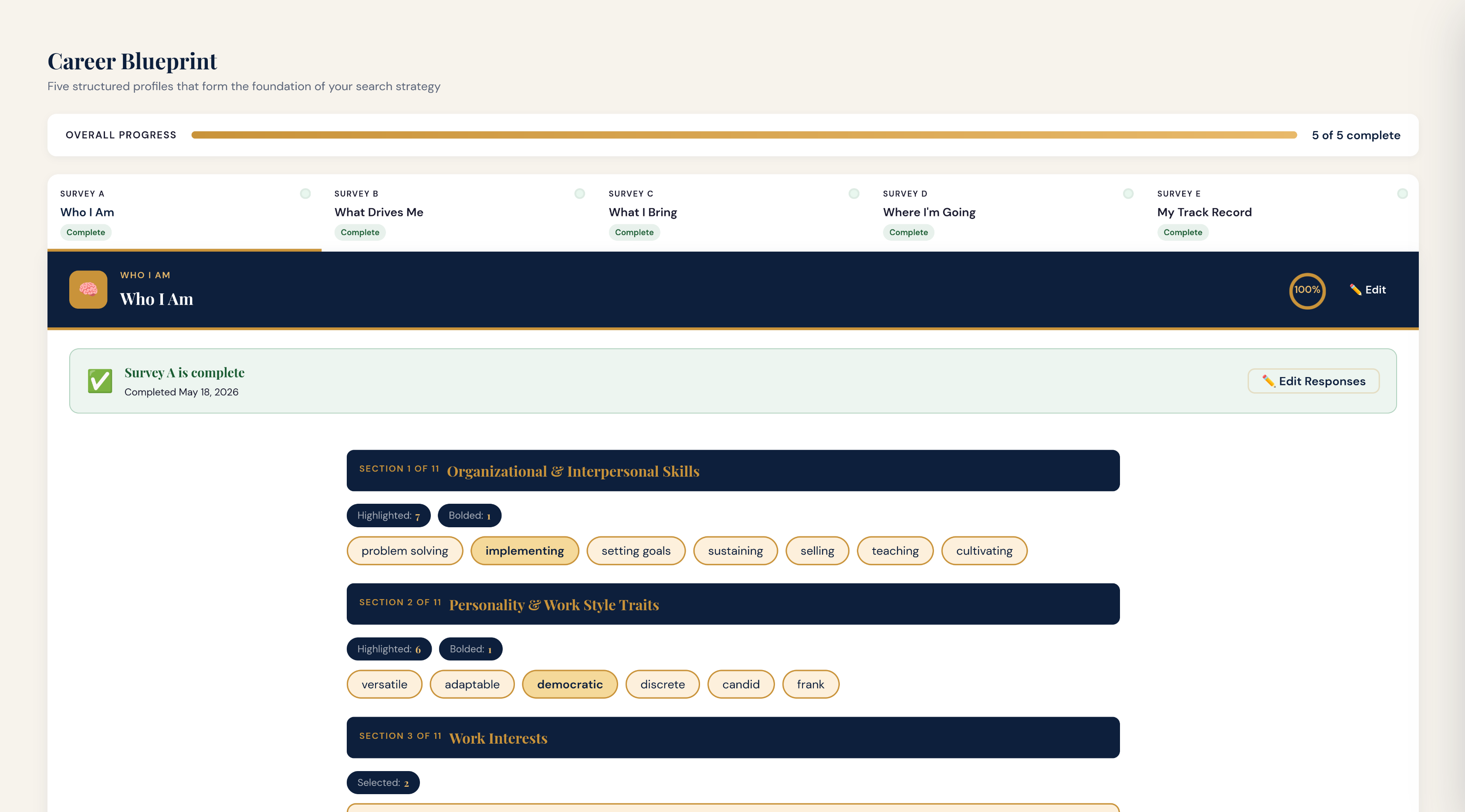 YNDJ Career Blueprint screenshot